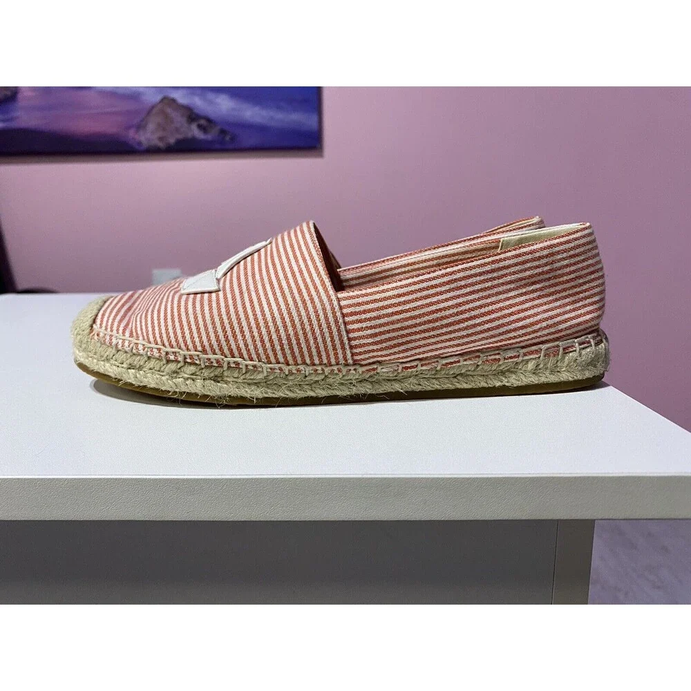 Kate Spade Espadrilles 6.5 Red Ocean Stroll Seas The‎ Day Flats Loafers Nautical